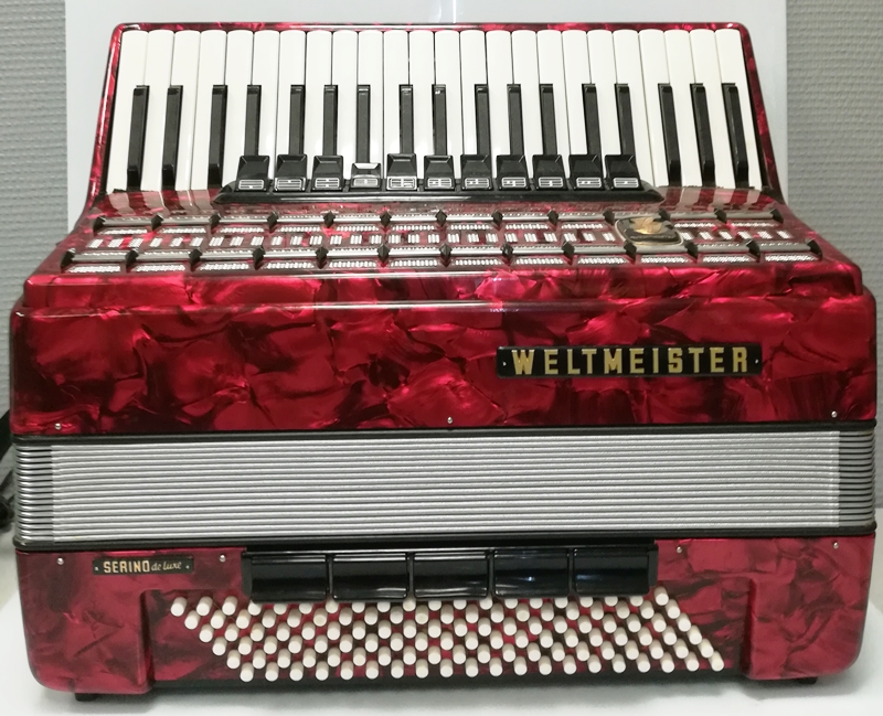 AKORDEON WELTMEISTER SERINO DELUX 120 BASÓW PROMO