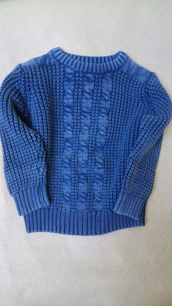 M&S sweterek dla chłopca 2-3l