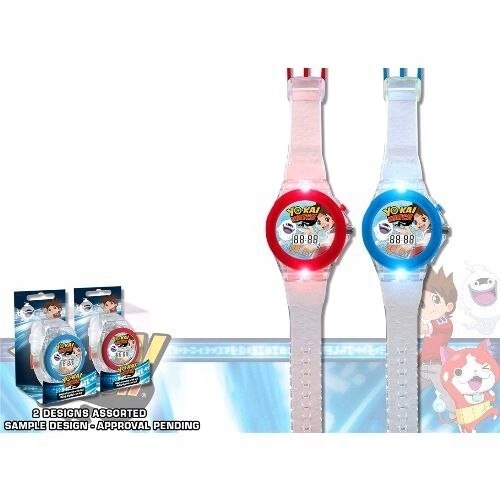 Zegarek na rękę ze światełkami LED Yo-Kai Watch