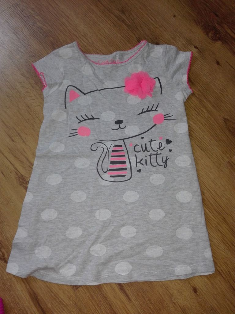 COOL CLUB piżamka z kotkiem 110