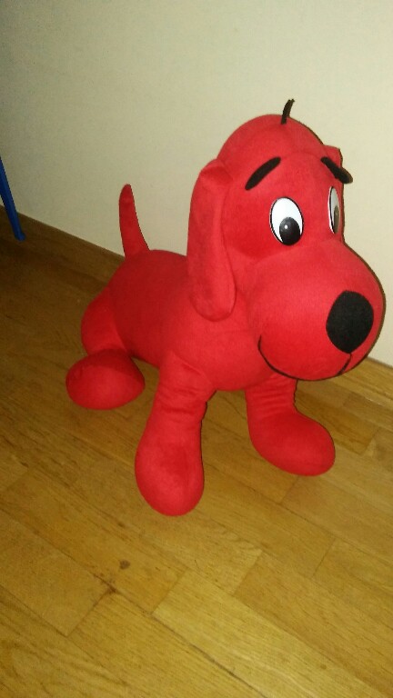 maskotka clifford czerwony pies ok 45cm