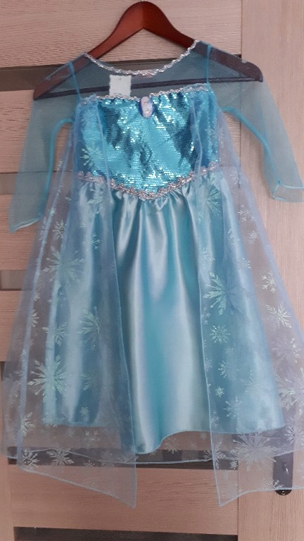 Nowy strój Elzy, sukienka, Elsa, Frozen r. 116