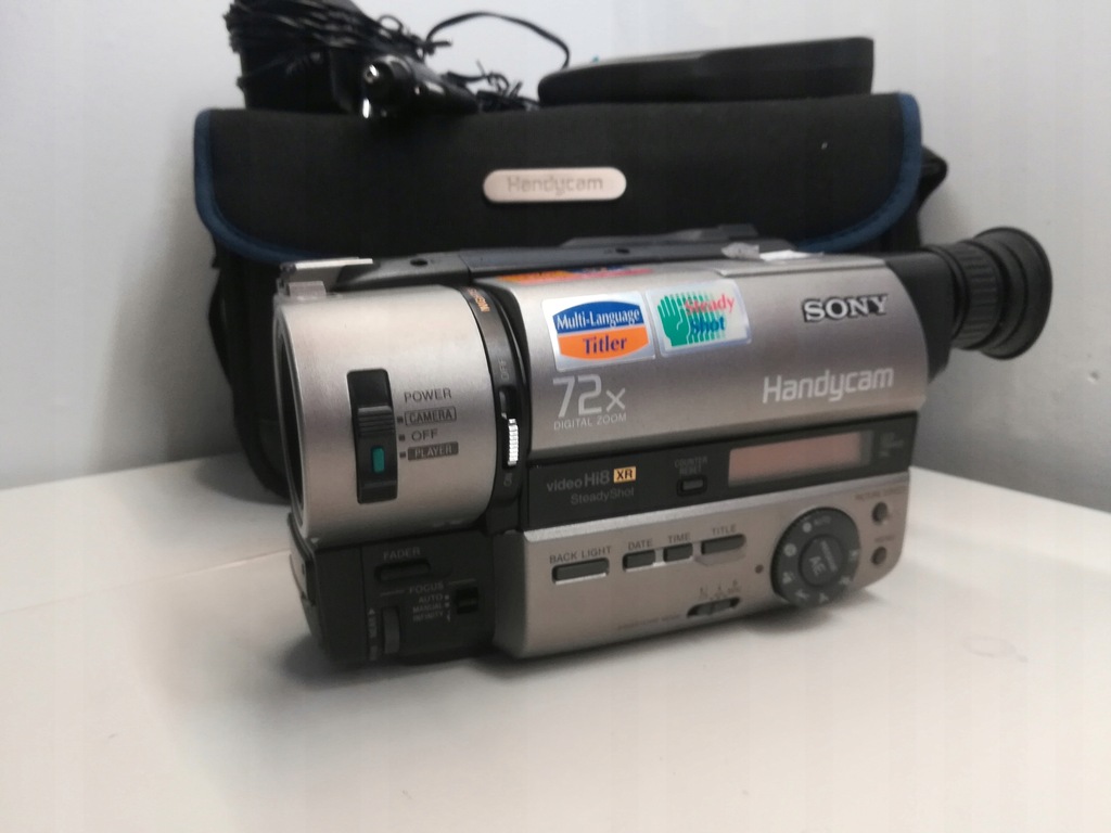円高還元 KAMERA SONY HANDY CAM VIDEO HI8 72X ZOOM 35598Z - 7513417403 ビデオカメラ