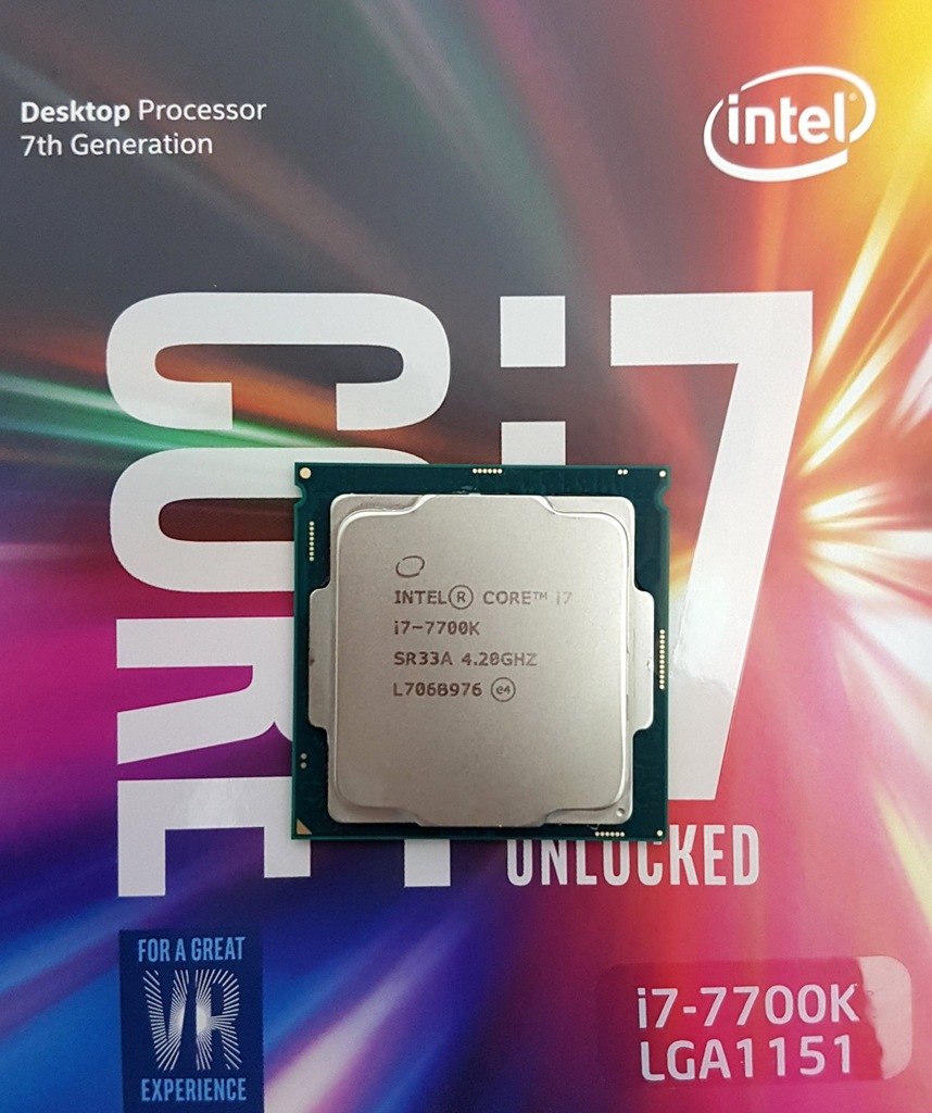 Intel Core i7 7700k LGA1151 Box GW2020 sr33a