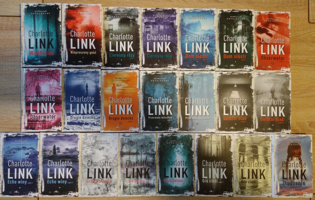 BESTSELLERY KRYMINALNE CHARLOTTE LINK 2016  
