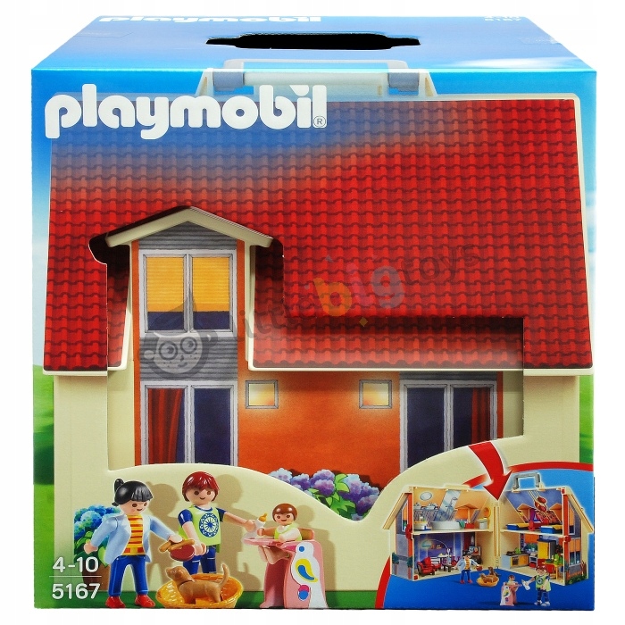 LBT NOWY PRZENOŚNY DOMEK DLA LALEK PLAYMOBIL 5167 7233907510