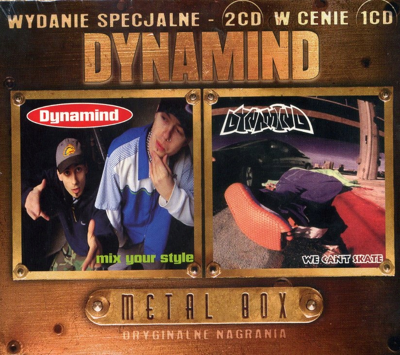 2CD DYNAMIND Mix Your Style / We Cant Skate