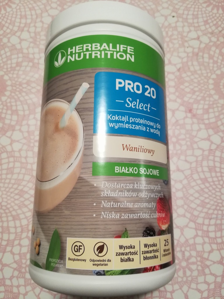 Koktajl proteinowy Herbalife Pro 20 Select 630 gr