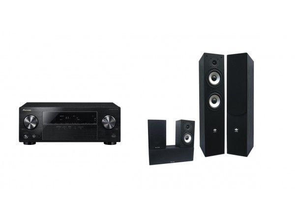 Kino domowe PIONEER VSX-330/Amtech009 Niekompletne