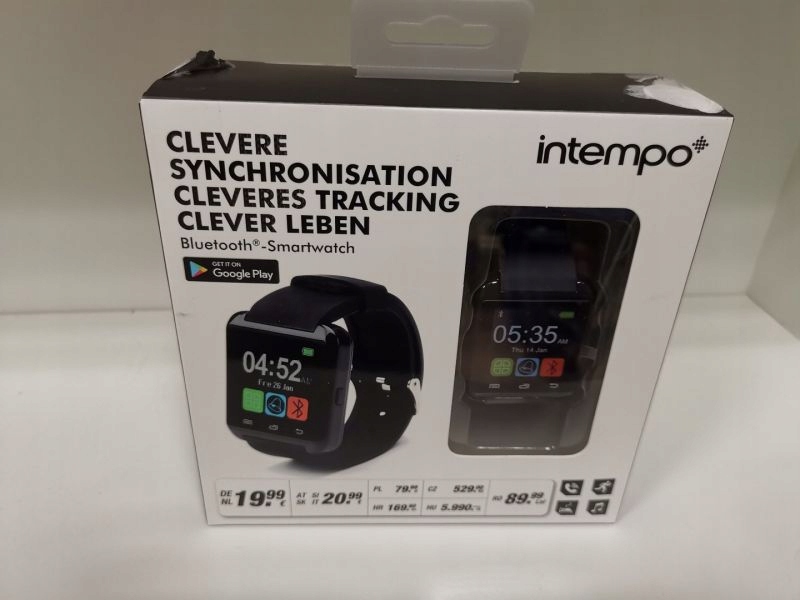bluetooth smartwatch intempo
