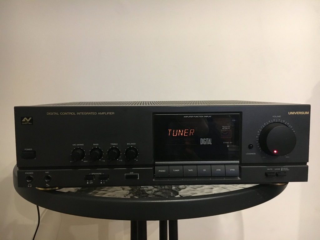 POTĘŻNY wzmacniacz stereo UNIVERSUM V46012 2x100w 