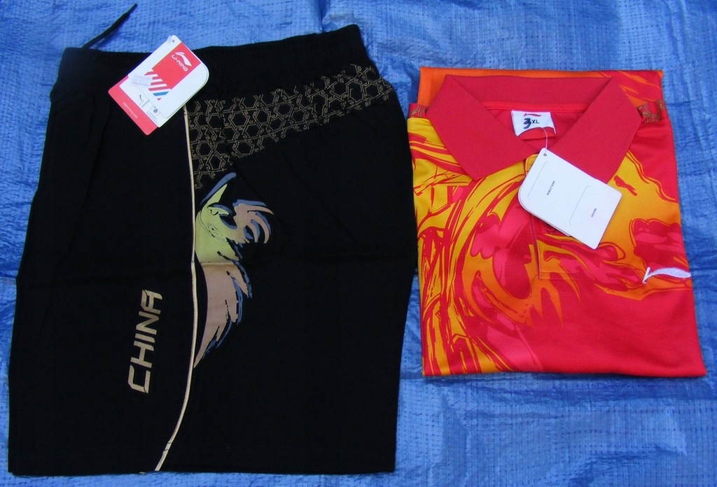 Strój do tenisa stołowego - Li Ning - roz. 3XL.