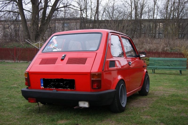 szeroka stal fiat 126p 12j 4x98 maluch 7162946355