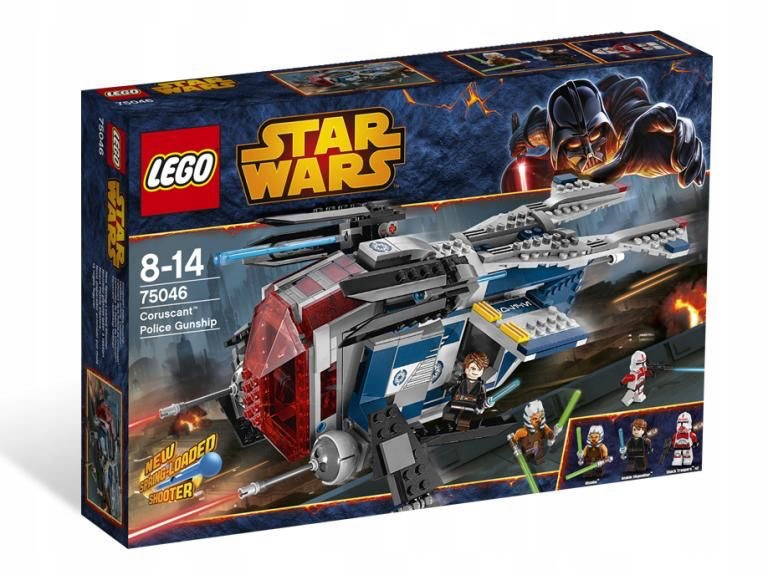 LEGO STAR WARS 75046 CORUSCANT POLICE GUNSHIP