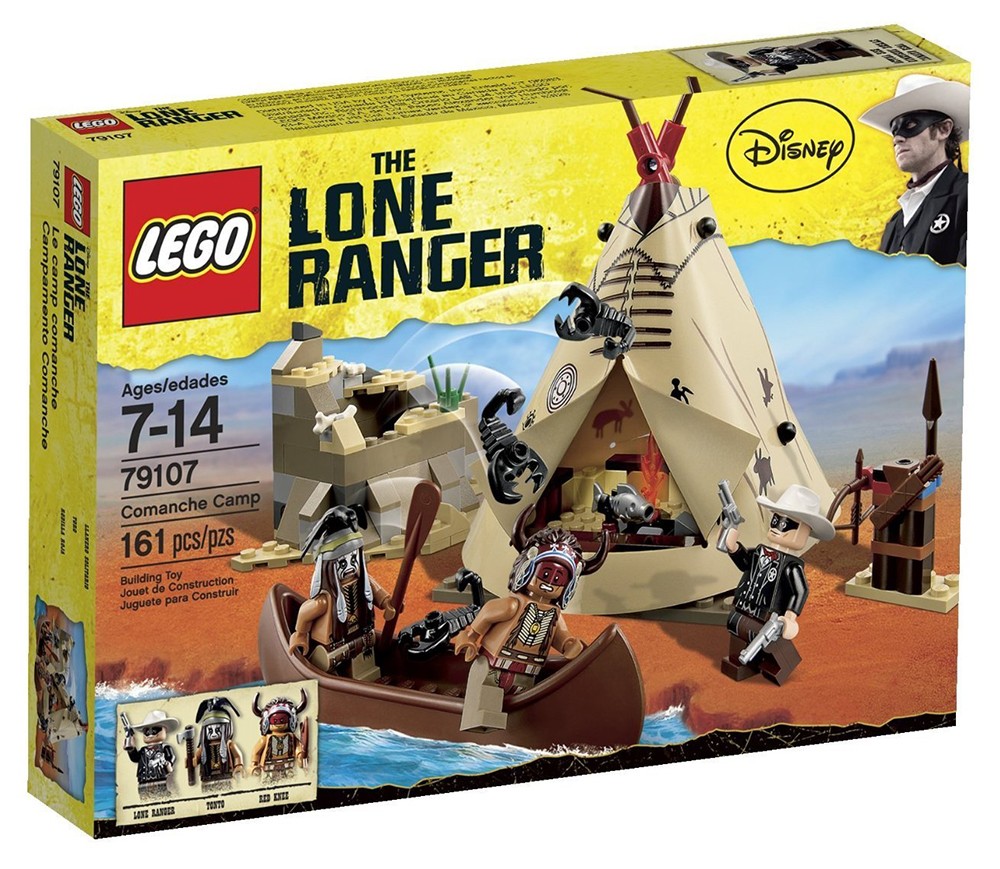 KLOCKI LEGO 79107 THE LONE RANGER OBÓZ KOMANCZÓW