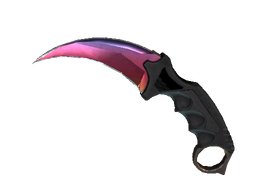 CS:GO NÓŻ Kosa Karambit Fade (Factory New) FN