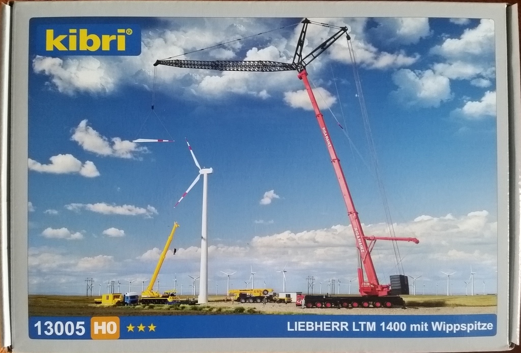 Kibri 13005 LIEBHERR LTM 1400 z wysięgnikiem 1:87 