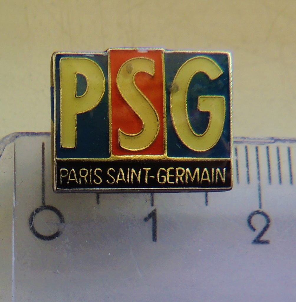 PSG Paris Saint Germain odznaka stary herb klubu