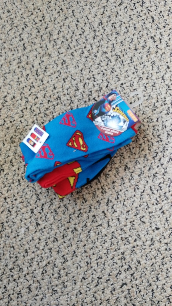 PRIMARK 3PACK SUPER SKARPET SUPERMAN CUDO 11+ LAT