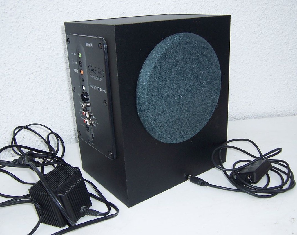CREATIVE INSPIRE P 580 SUBWOOFER, ZASILACZ,PILOT 7204146539