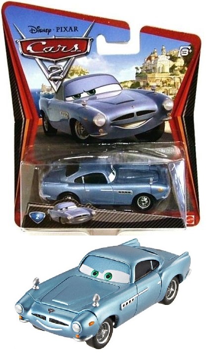 Sean McMission Agent Szon Finn Mattel Cars 2 Auta