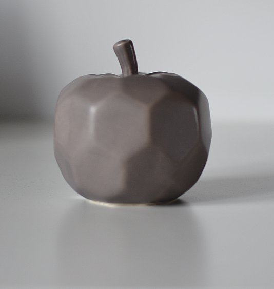 Jabłko ceramiczne ozdobne origami _scandi styl