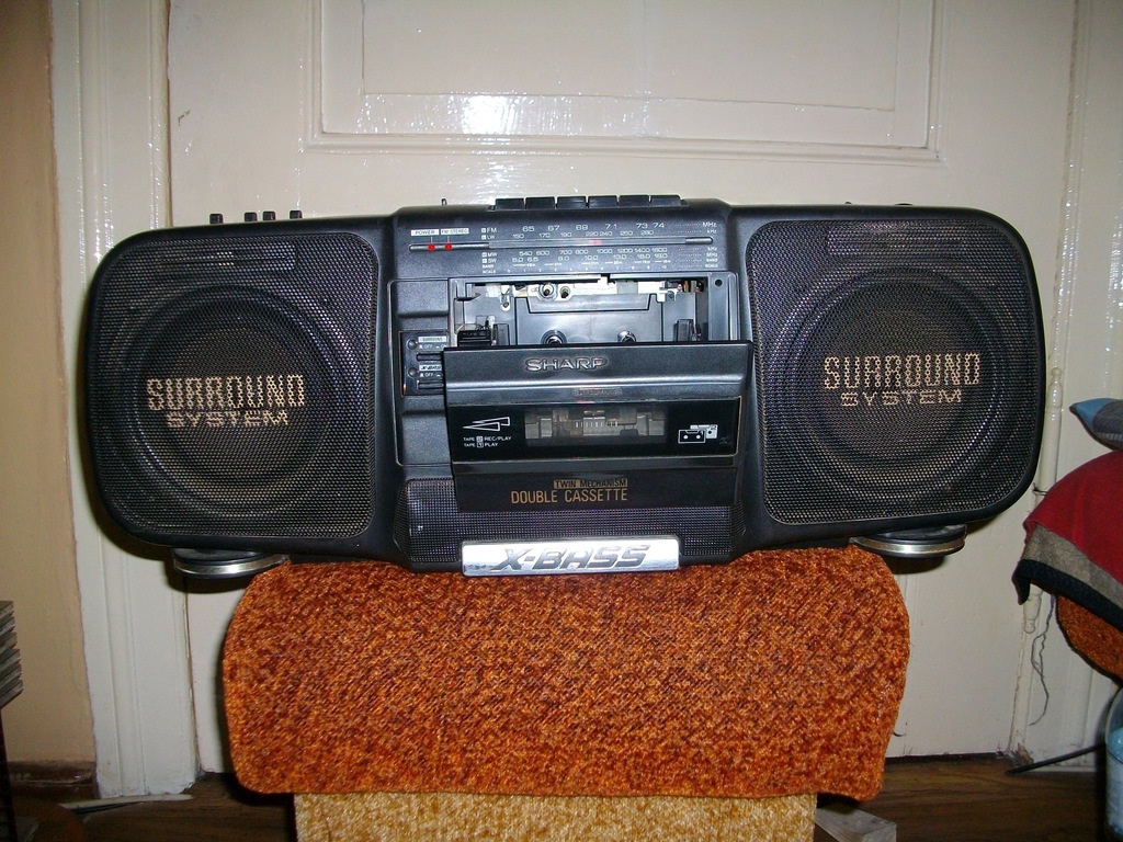 RADIOMAGNETOFON SHARP VINTAGE WQ-T370HT[GY]