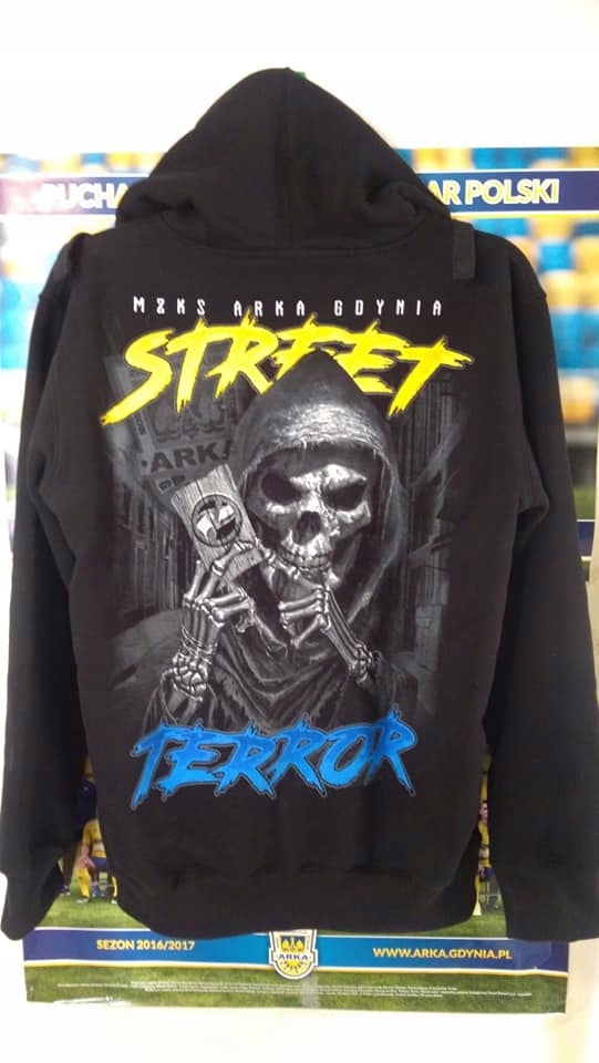 Nowa bluza z kaptura Arka Gdynia , XL, XXL 7507772237 bluza dla dzieci na allegro arki gdyni