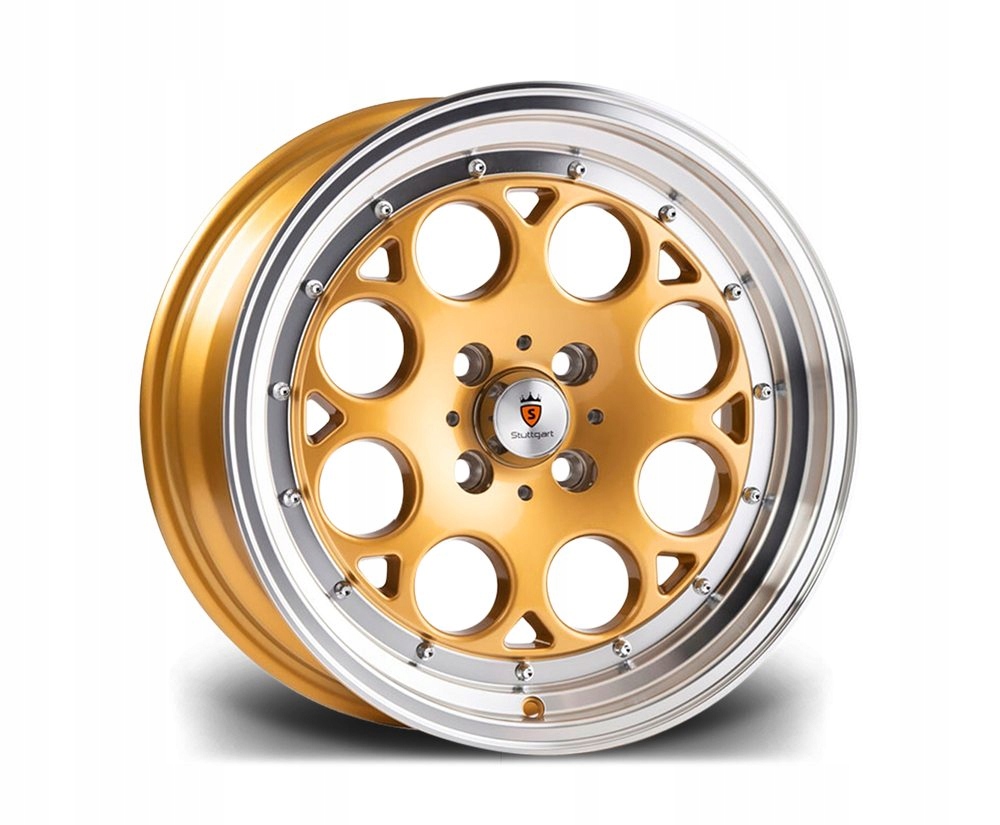 Stuttgart ST6 16x8 4x100 gold polished |Stantic.