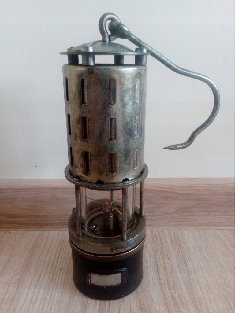 LAMPA GÓRNICZA BENZYNOWA - LB1-A - lata 70-te