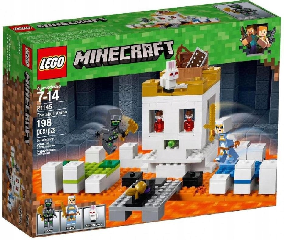 LEGO POLSKA Klocki Minecraft Czaszkowa arena