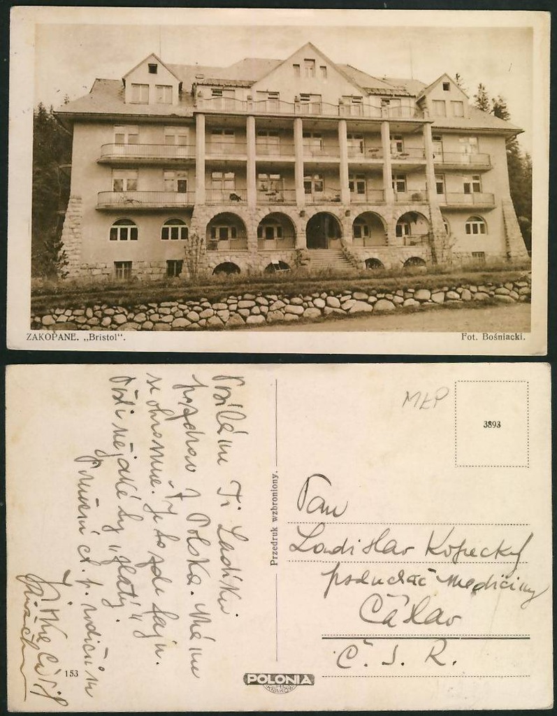 Zakopane Hotel Bristol 01.2997