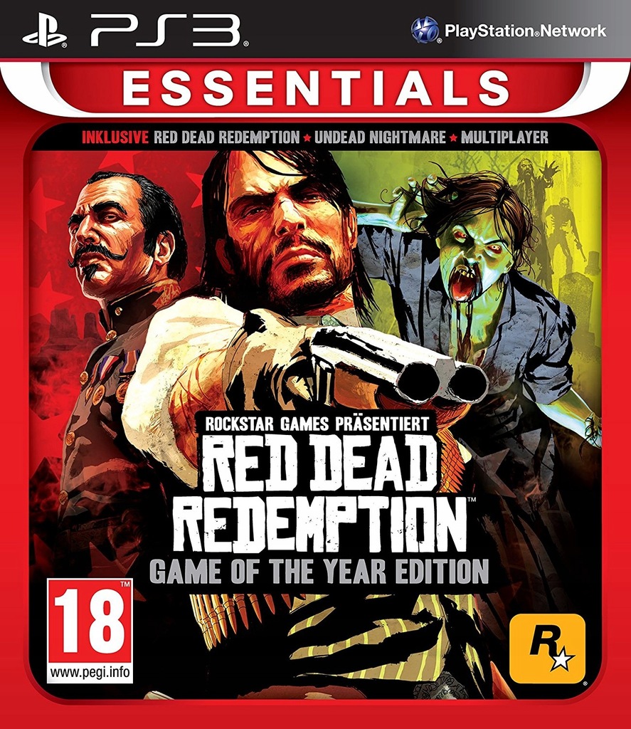 RED DEAD REDEMPTION GOTY PS3 Kurier paczkomat 24h