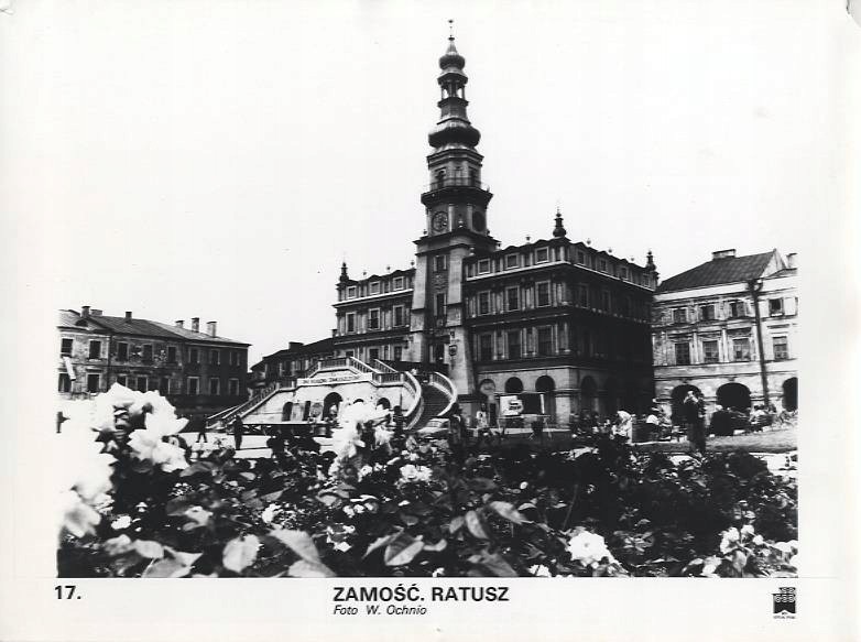 fotografia 60. XX w. Zamość Ratusz