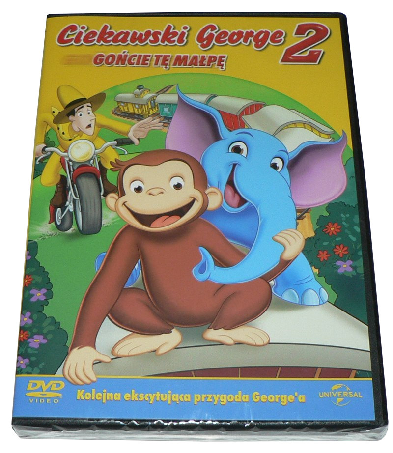 DVD - Ciekawski George 2 - Gońcie tę małpę -FOLIA