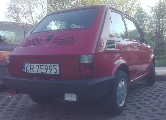 Fiat 126p, maluszek, maluch!