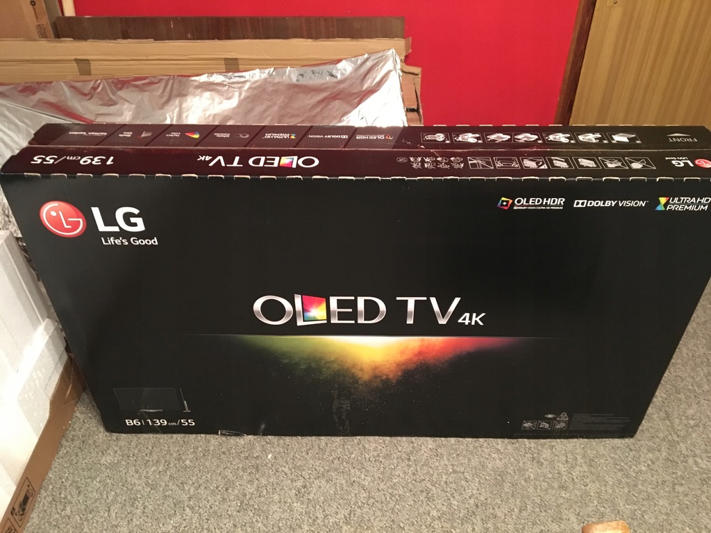TV LG OLED55B6J 4K HDR - Jak nowy - Skalibrowany!
