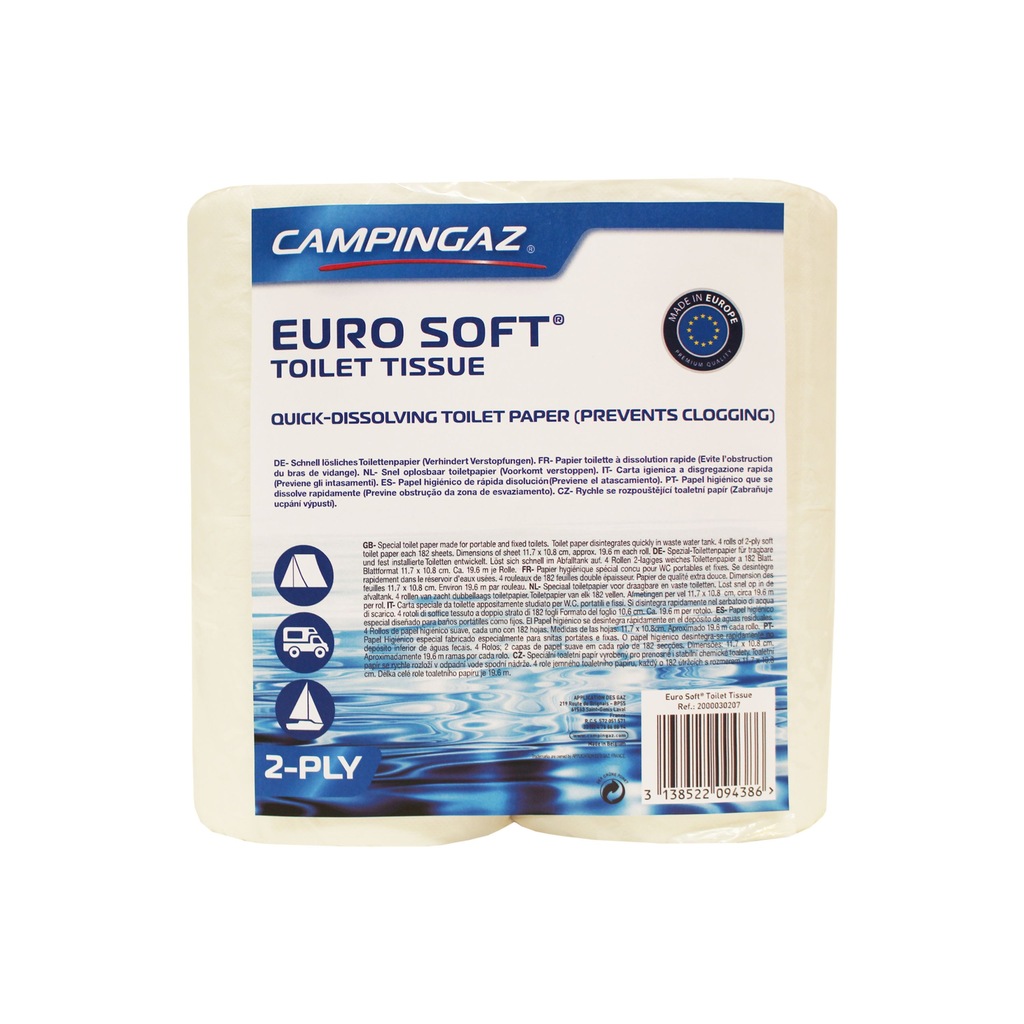 Papier toaletowy Euro Soft 4 szt. firmy Campingaz