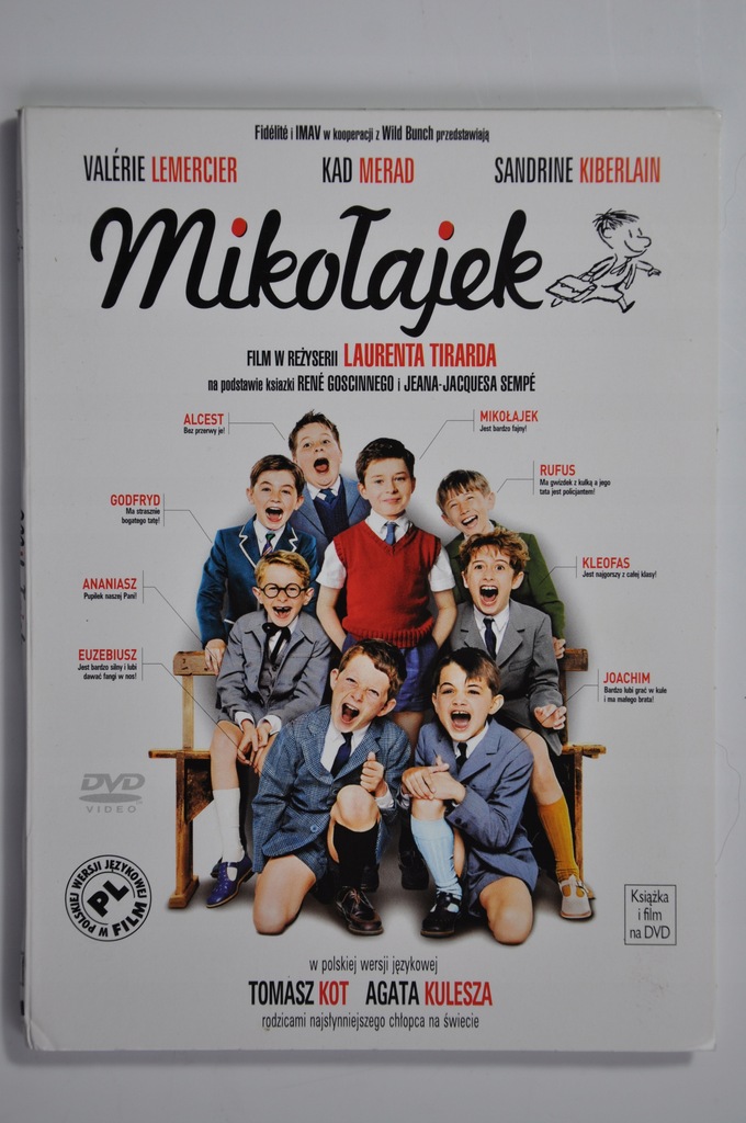 MIKOŁAJEK TOMASZ KOT AGATA KULESZA DVD