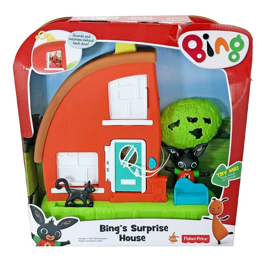 DOMEK KRÓLIKA BINGA KRÓLICZEK BING FISHER PRICE
