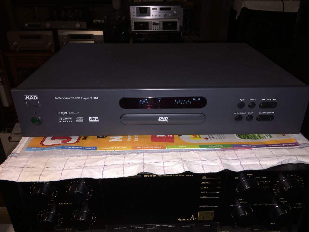 NAD CD / DVD player T550 7361320433 oficjalne archiwum Allegro
