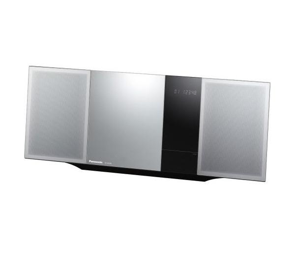 SREBRNA Wieża Panasonic SC-HC49 Bluetooth NFC