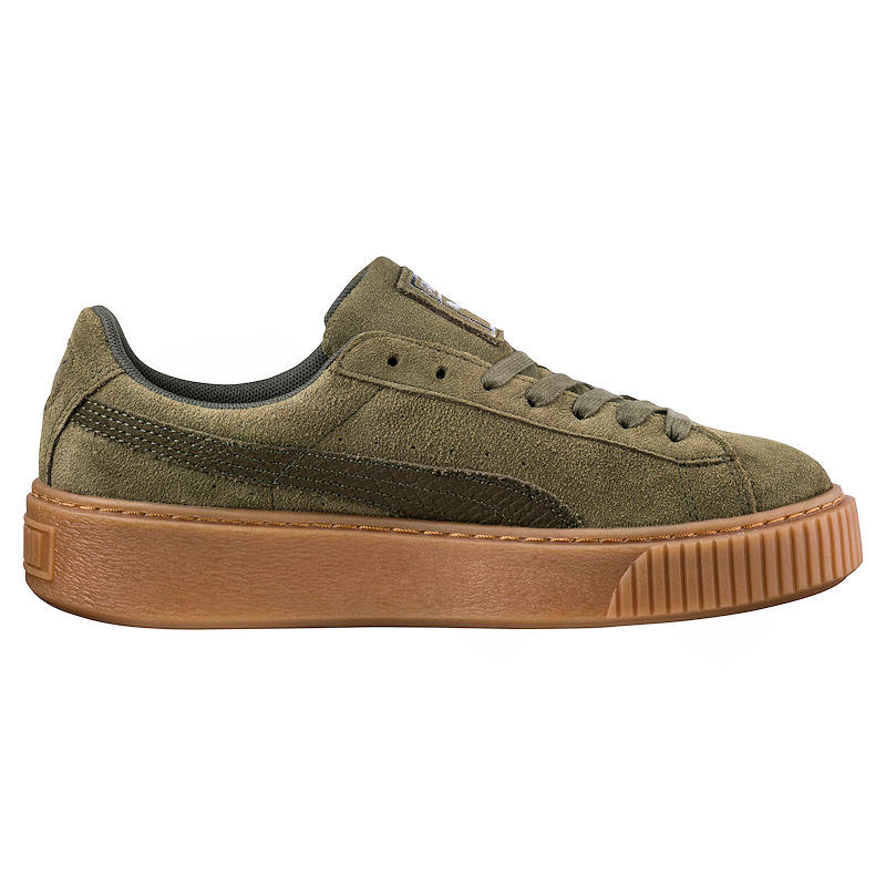 puma suede platform animal