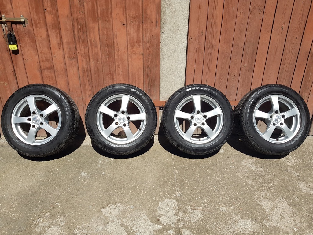 FELGI 5x120 DEZENT 7JX16 Z OPONAMI 225/55ZR16