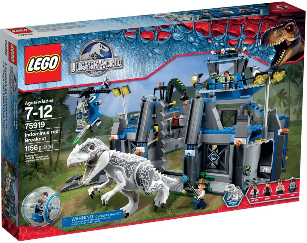 LEGO Jurassic World 75919 Indominus Rex OPIS