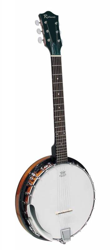 Banjo 6-strunowe - Richwood RBJ-406 + pkrowiec