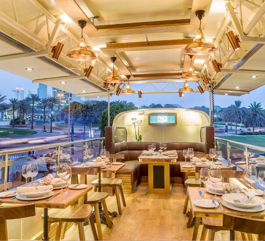 Foodtruck autobus piętrowy bus angielski 7458701106 oficjalne