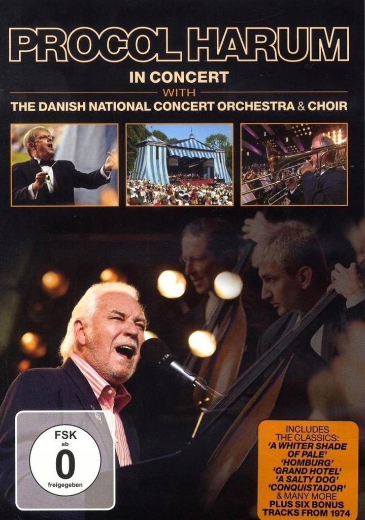 PROCOL HARUM IN CONCERT WITH DANISH ORCHESTRA DVD