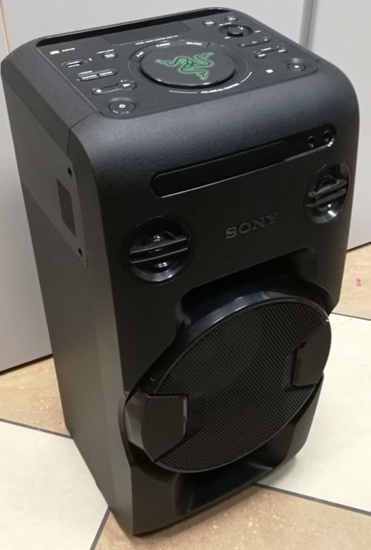 SONY MHCV11 ZESTAW MUZYCZNY GŁOŚNIK BASS USB NFC 7436618608