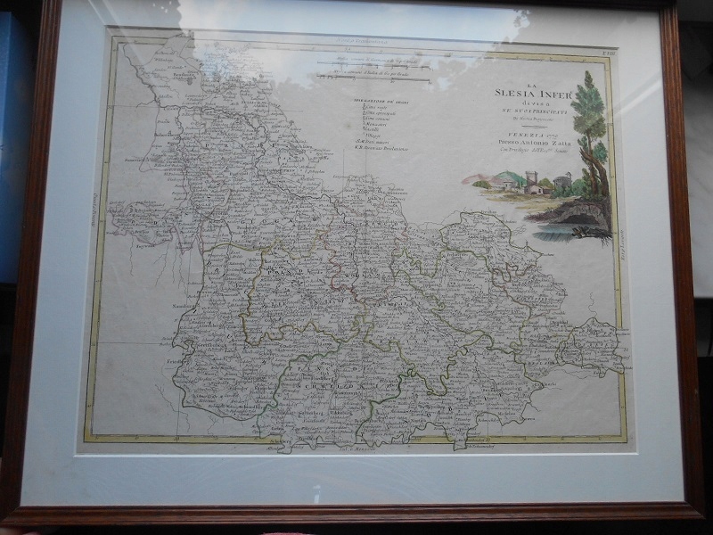 ŚLĄSK-1779,MIEDZIORYT RĘCZNIE KOLOROWANY-ORYG.